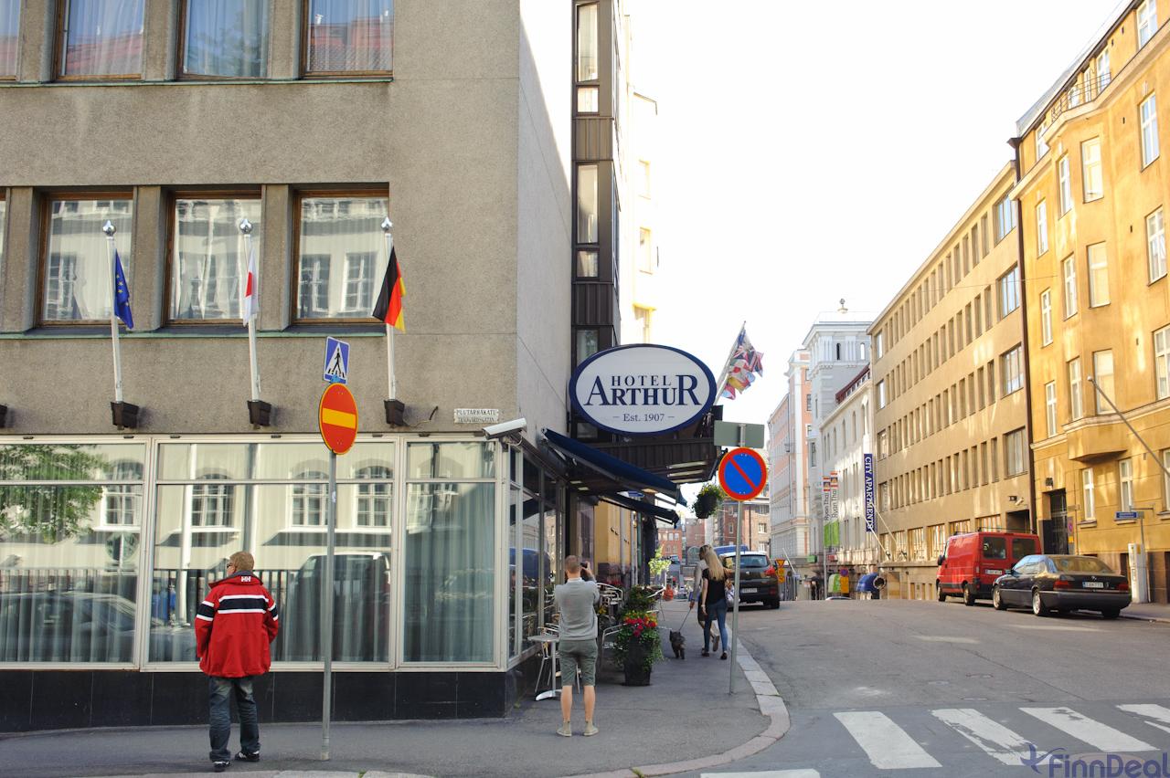 Hotel Arthur Helsínquia Exterior foto